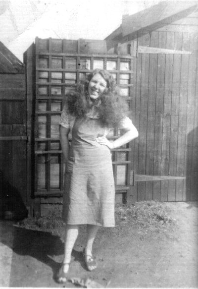 Frances Olsen with Long Hair before 1939