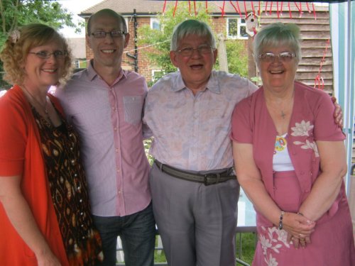 Ruby Wedding - Ian, Julie,Shirley and John