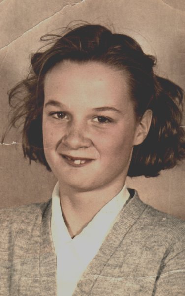 Shirley Olsen when young