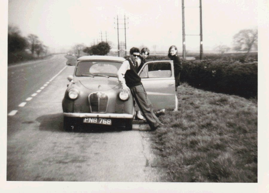 2nd car of John Olsen. Austin A30. PeaNut Butter. 1968