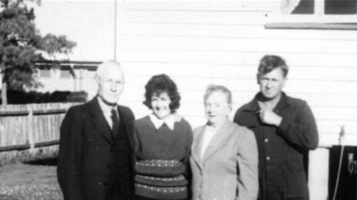 Eric and Stella Nord with Eric’s parents