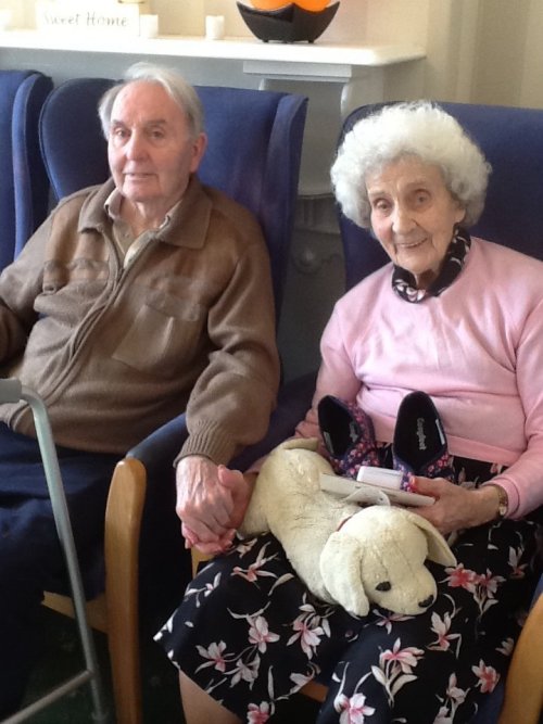 Nellie Barnfield and Roy - May 2014
