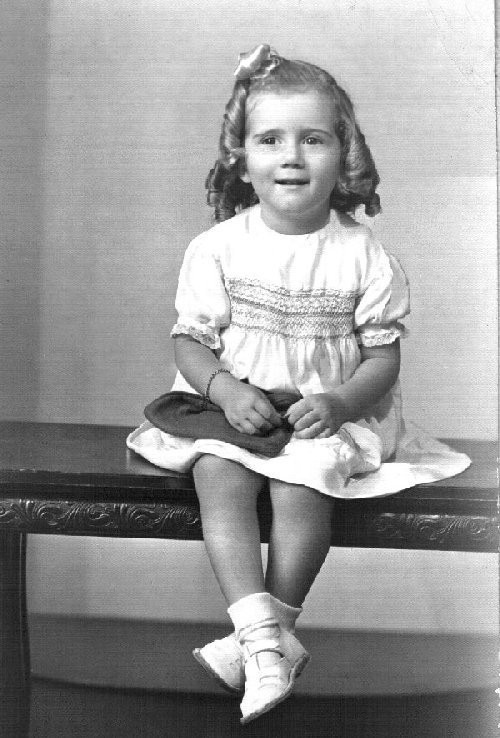 Mandia Campbell as a Young Girl