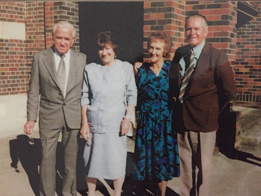 Norman, Stella, Lorna and Kevin