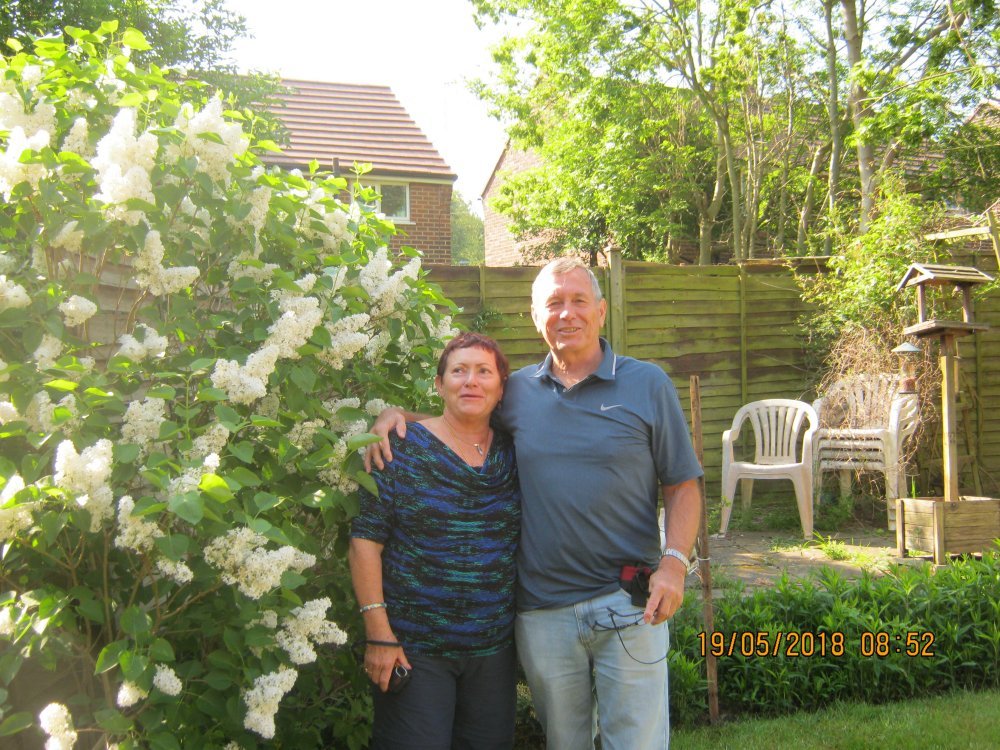 Charmian and Alan Lees. Horbury 19/05/2018