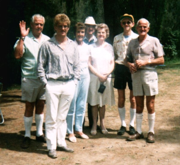 Olsens - Australia, Stanley, Lance, Lorna, Ronald, Jean, a Newlyn, Keith