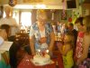 Shirley and 70th Birthday Cake