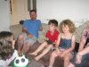 John, Finn, Nell & Holly.<br /> Finn's 6th. Birthday 2014