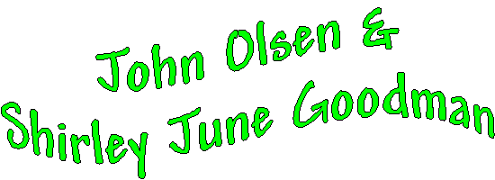 banner for John Olsen, Shirley Olsen, John Christian Olsen, Thurstan Richard Olsen, Lisa Olsen, Michelle Sharples