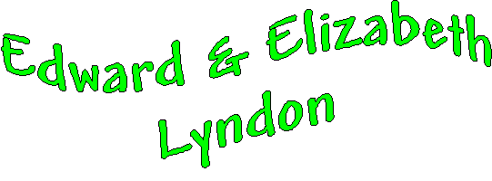 fane av Edward og Elizabeth Lyndon.