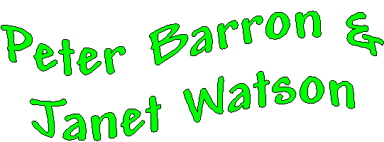 banner for Peter and Janet Barron