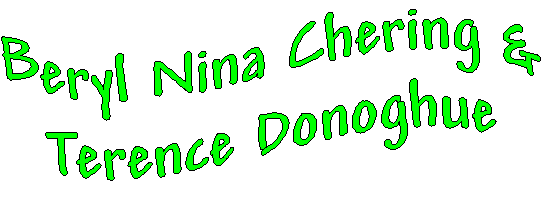 banner of Beryl Nina Chering and Terence Donoghue