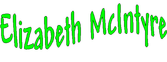 banner for Elizabeth McIntyre